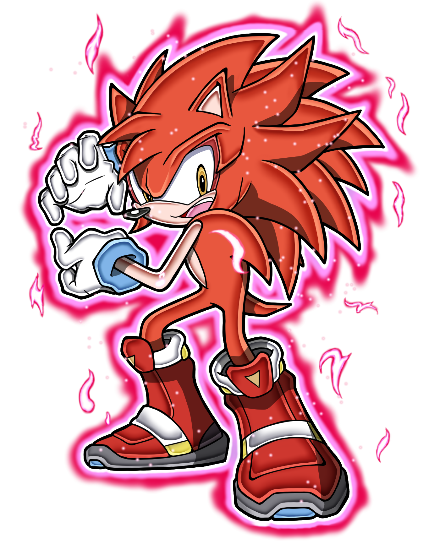 Super Sonic 2 vs Hyper Sonic by ChaoticPrince7 on DeviantArt