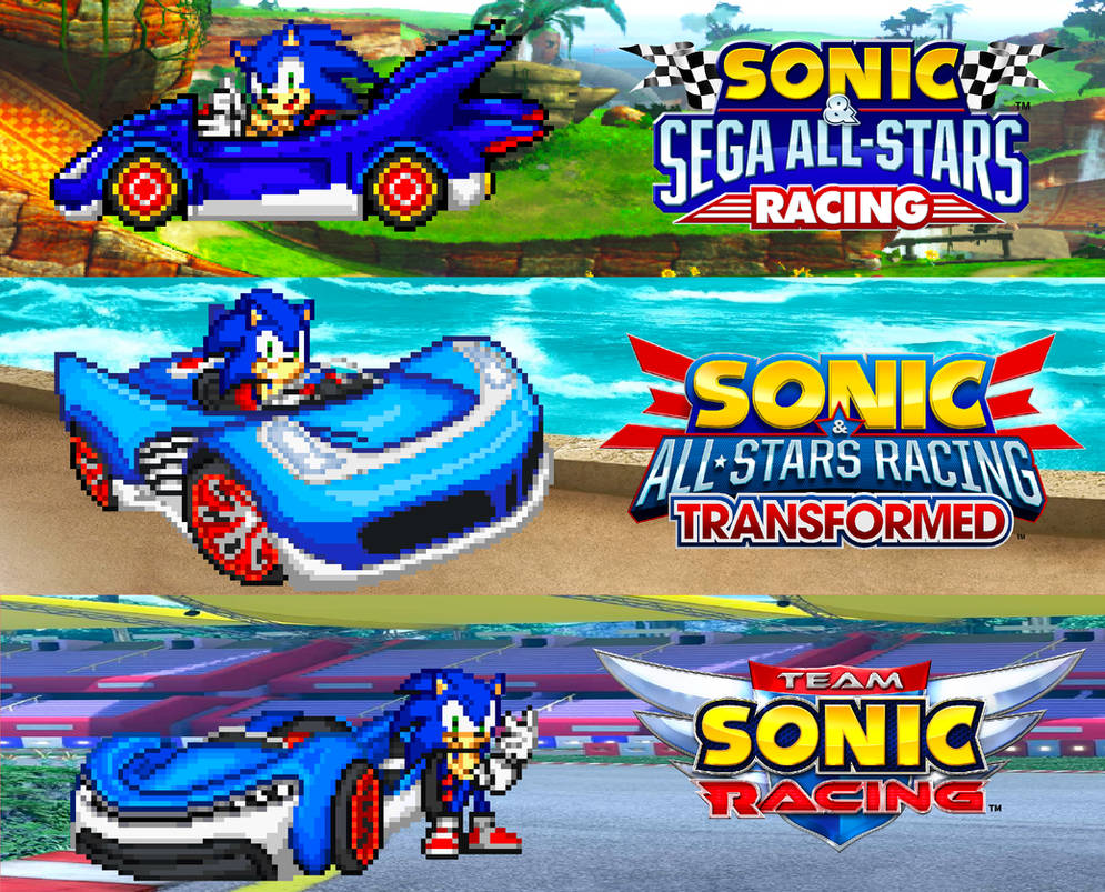 Sonic Racing Series by SKCollabs on DeviantArt