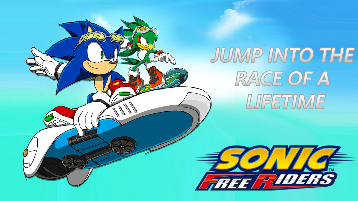 Sonic Free Riders by SKCollabs on DeviantArt