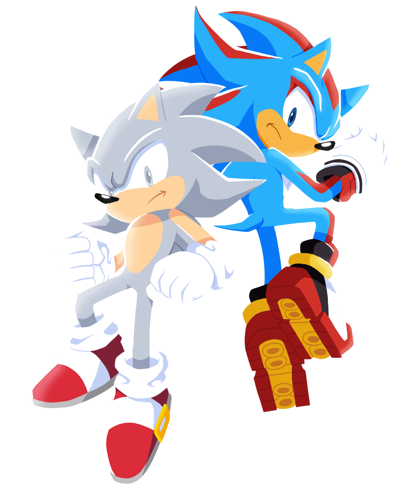 SUPER SONIC GOD (BLUE) by SarkenTheHedgehog on DeviantArt