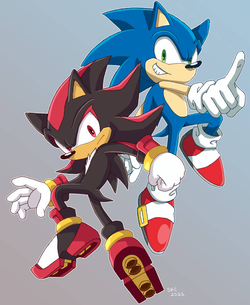 Sonic and Shadow (Sonic Channel 2022) by SKCollabs on DeviantArt