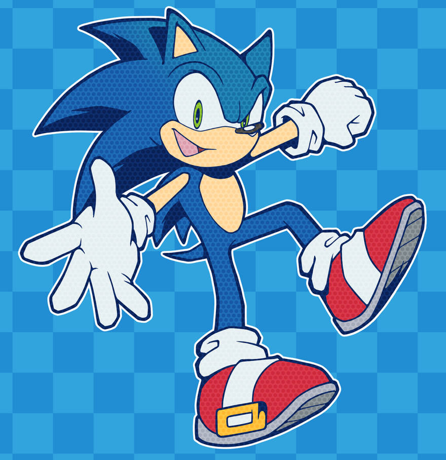 Classic Sonic: Sonic 30th (1991) by SKCollabs on DeviantArt