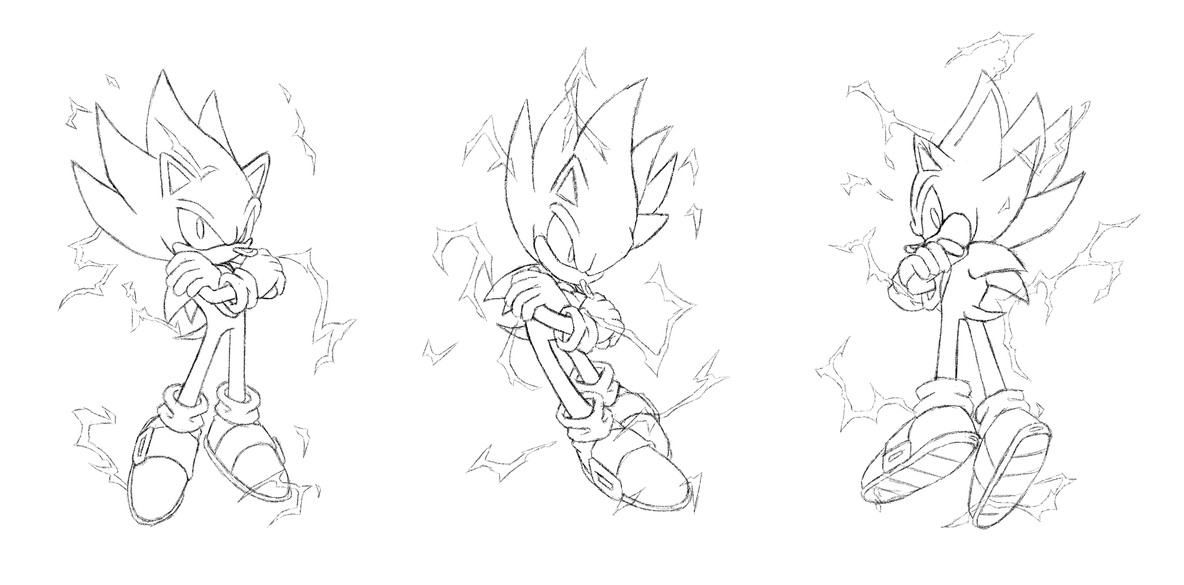 Super Sonic 2 - Sonic Frontiers by ShadowLifeman on DeviantArt