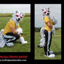 Amaterasu fursuit cosplay partial