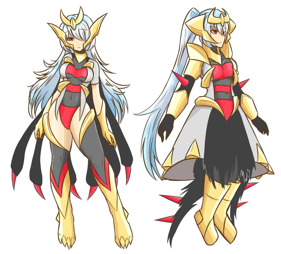 Pokemon Gijinka Giratina by JustPlainAni on DeviantArt