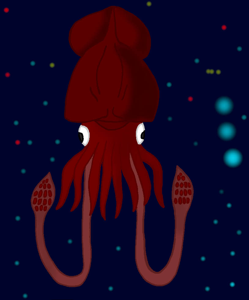 Mesonychoteuthis hamiltoni The Colossal Squid by TheSirenLord on