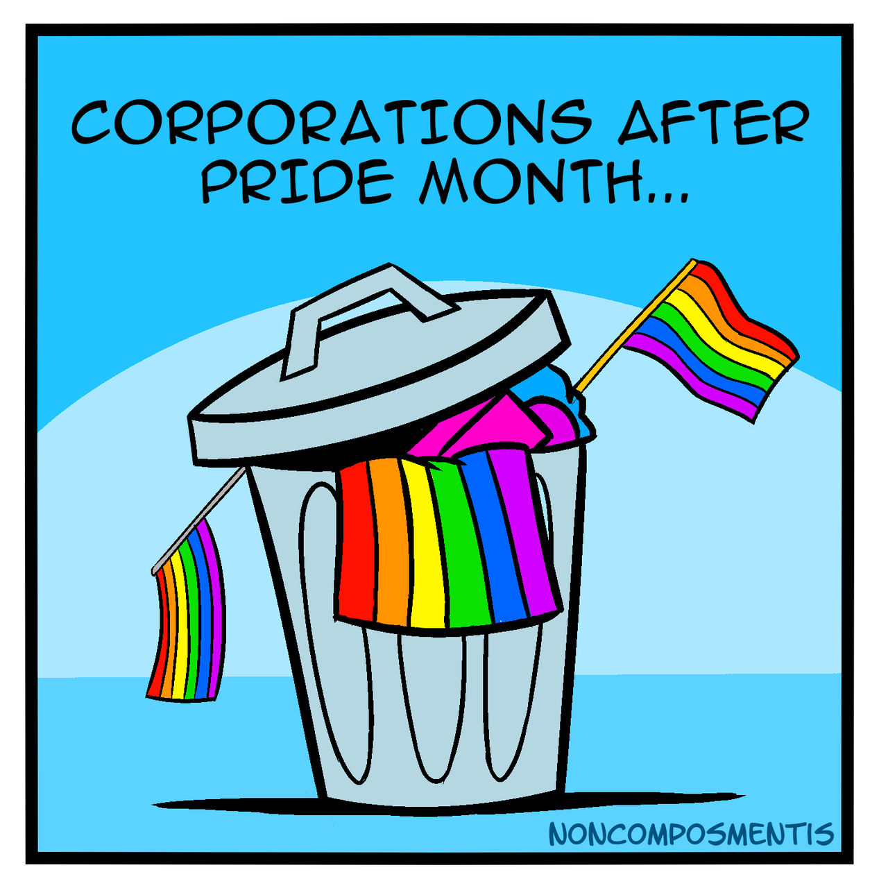 Corporations After Pride Month... by on DeviantArt