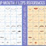 Mouth/ Lips References