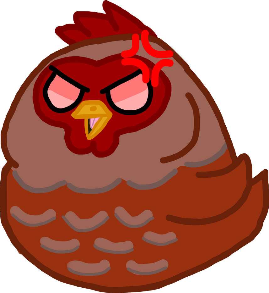 Angry Lowchen Angry Chicken by LunaEclipse18 on DeviantArt