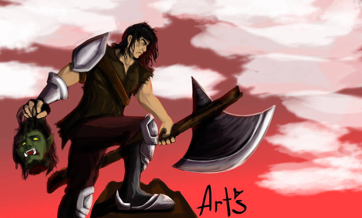 Axeman Aut Line Axeman (speedpaint) by ArtsLDD on DeviantArt