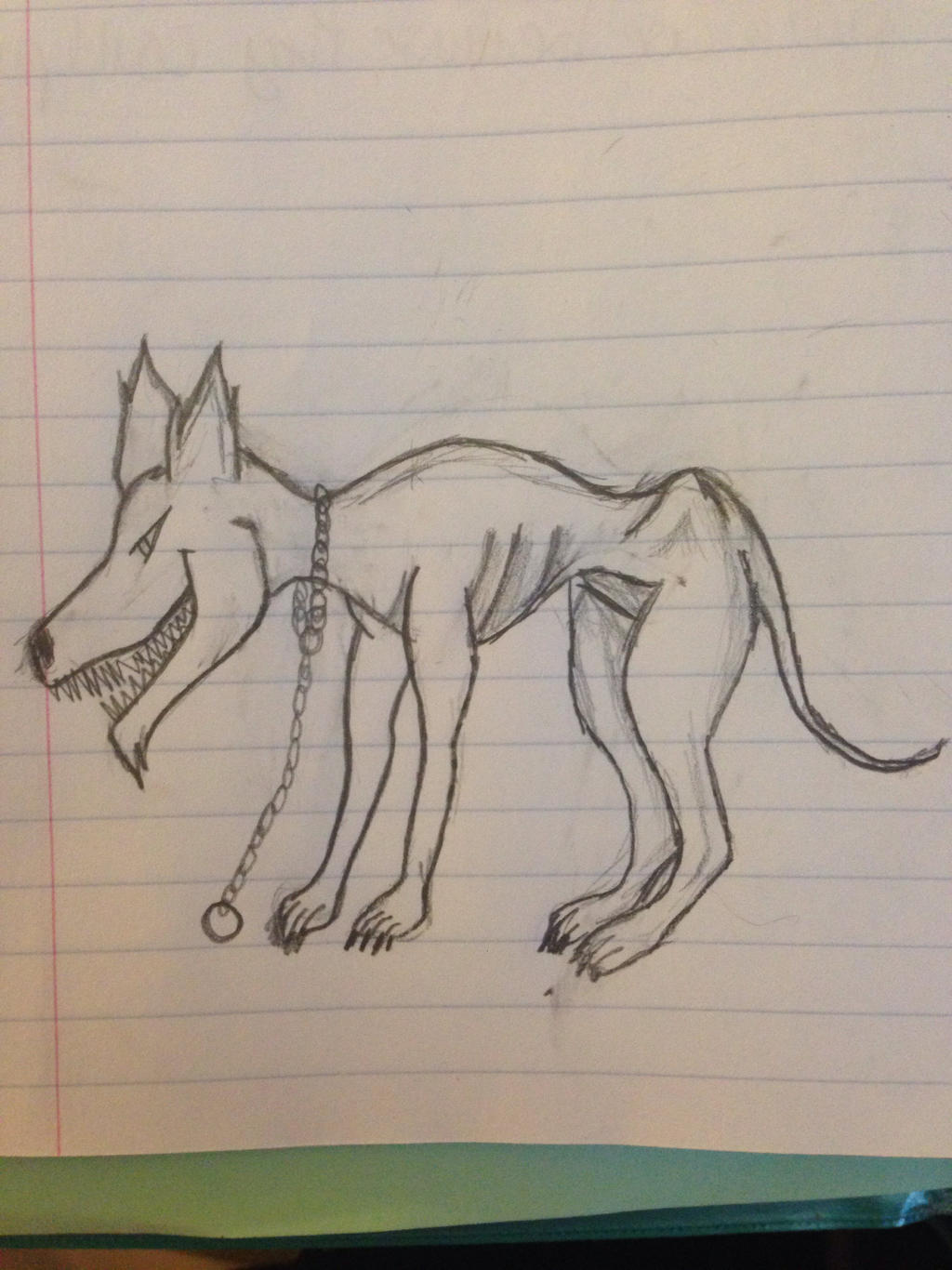 Creepy Dog Sketch