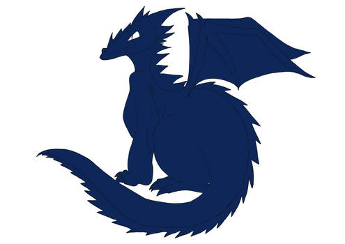 Dragon Dark Blue