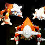 Heatran Papercraft