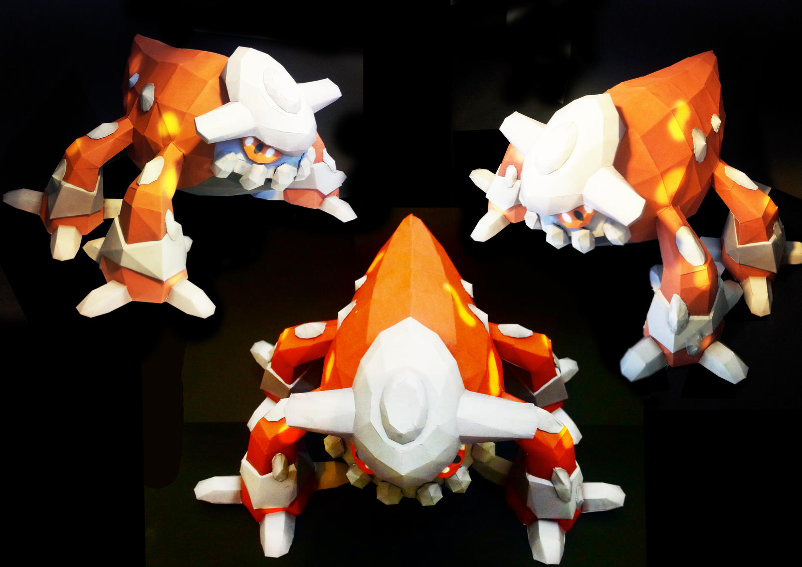 Heatran Papercraft