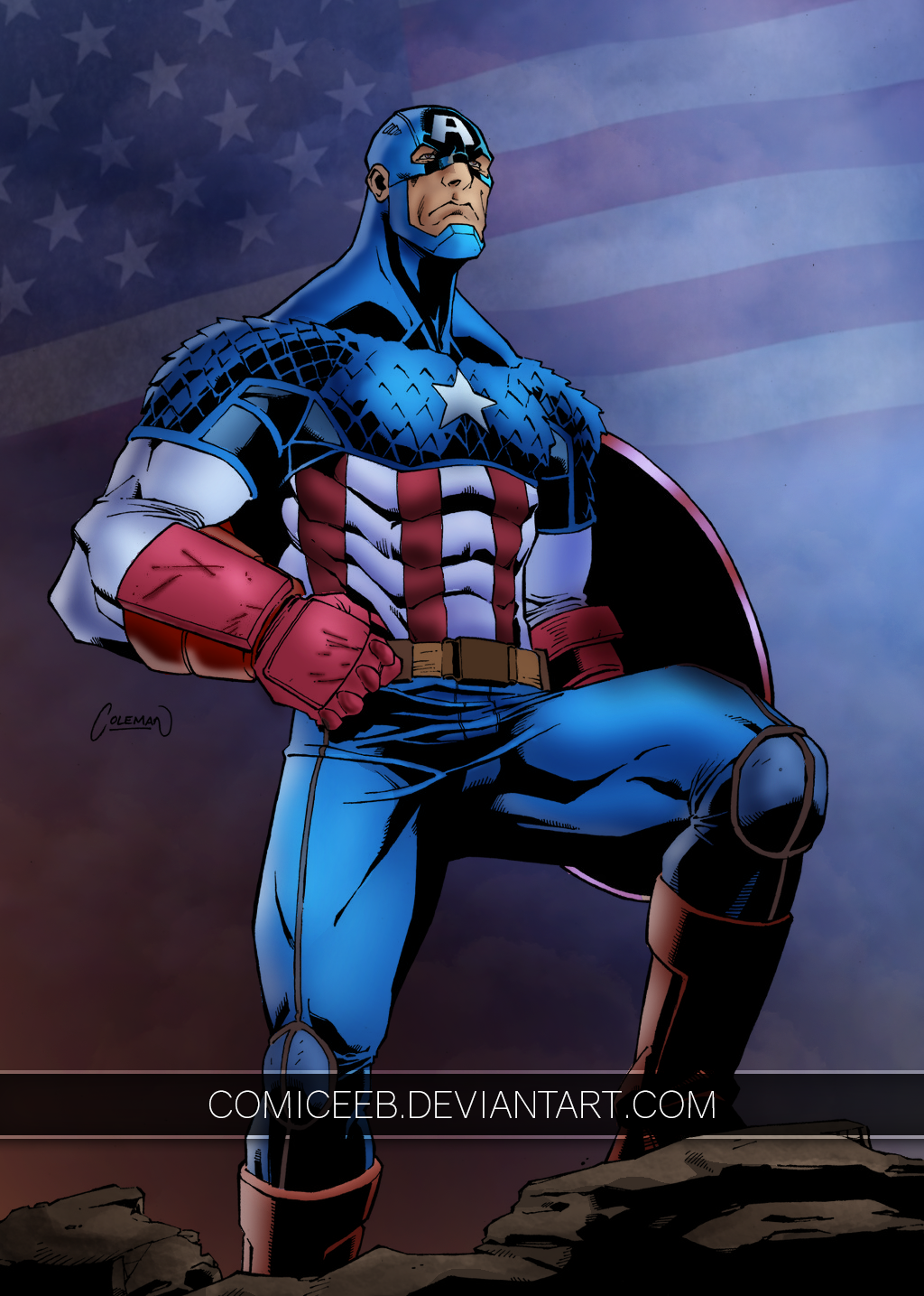 Captain America - American Patriot Colours