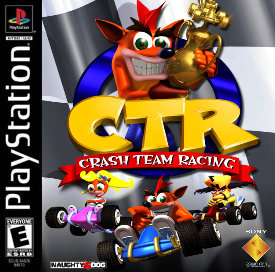 Crash Team Racing Playstation Cover by ArchSys6 on DeviantArt