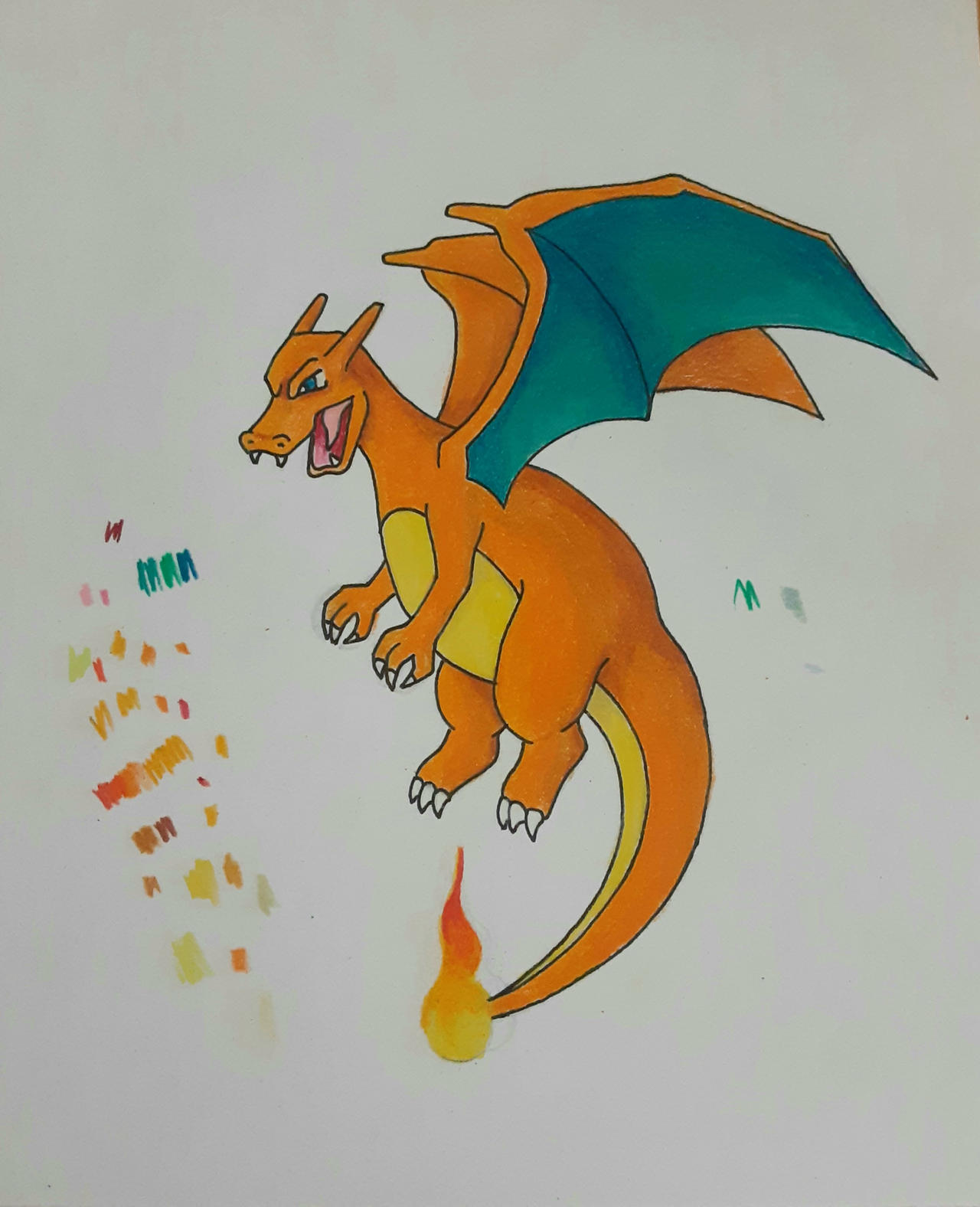 charizard colour code Images High Quality Grahic Charizard En Color