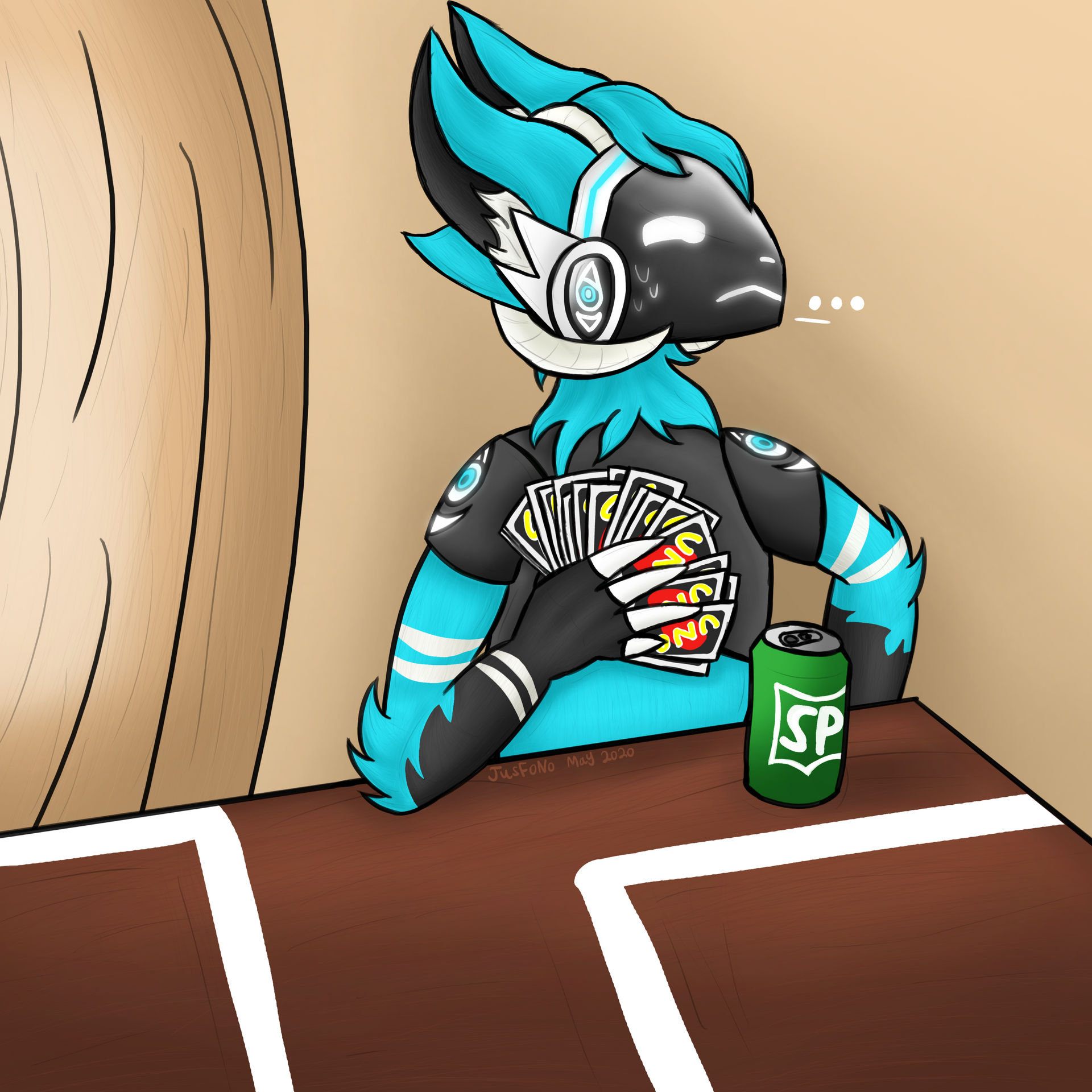 Just a protogen (art by me) : r/protogen