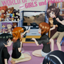 World of Tanks Meets Girls und Panzer fixed Poster