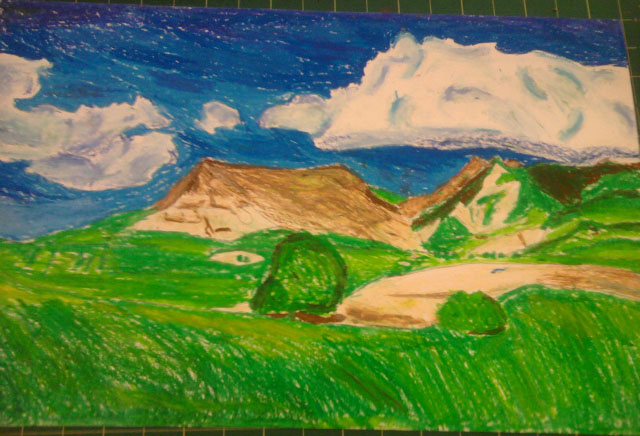 Expressionist  Landscape