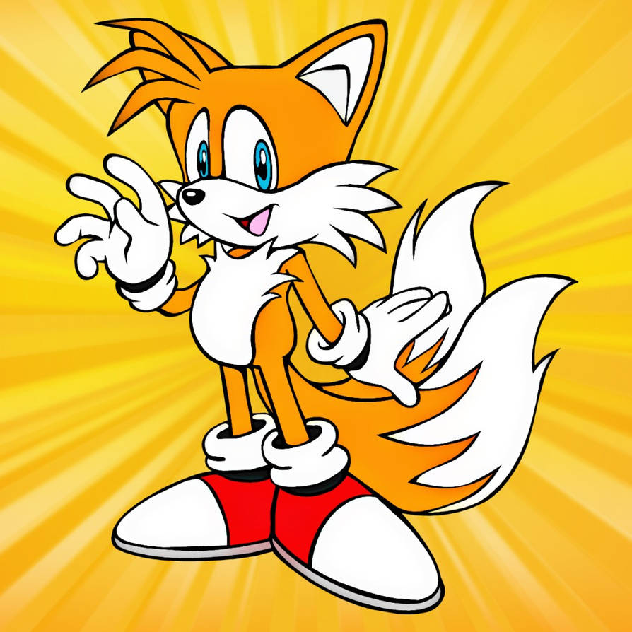 Tails Compass Tails at his best (edited) by TailsModernStyle on DeviantArt