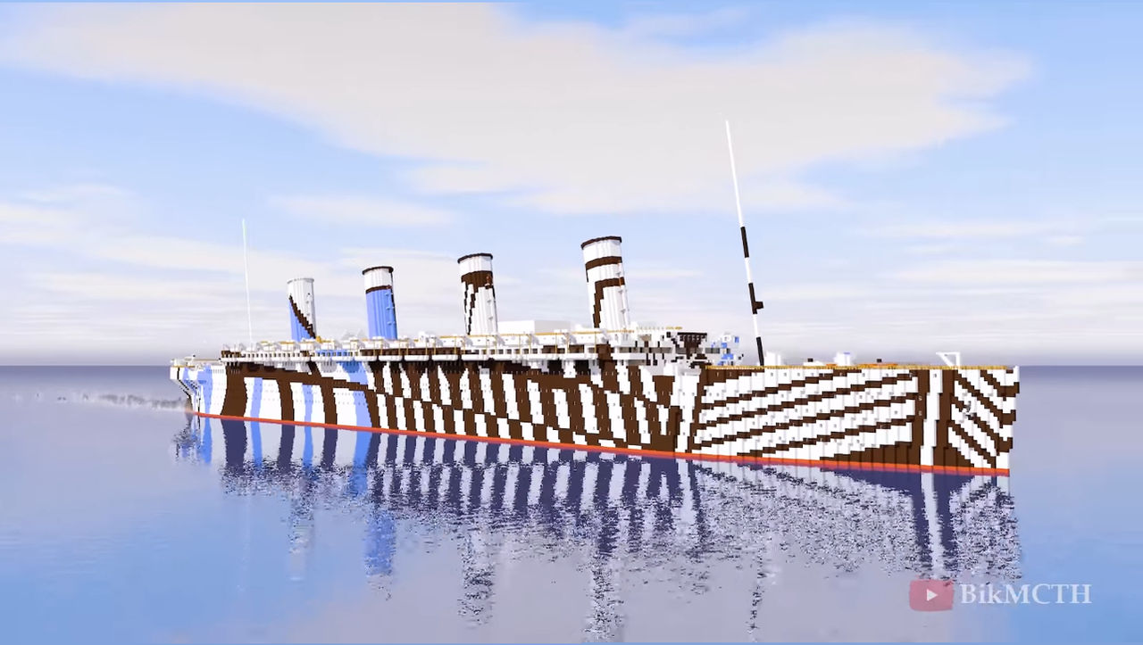Minecraft RMS Olympic (WW1) part 2. by WorldOfPeter12 on DeviantArt