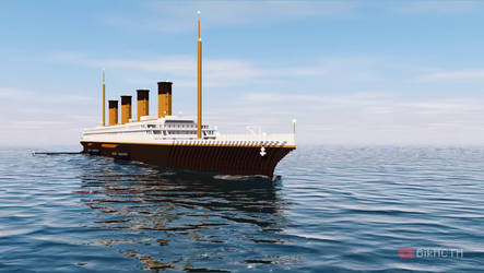 Minecraft Titanic (spaceship) by WorldOfPeter12 on DeviantArt