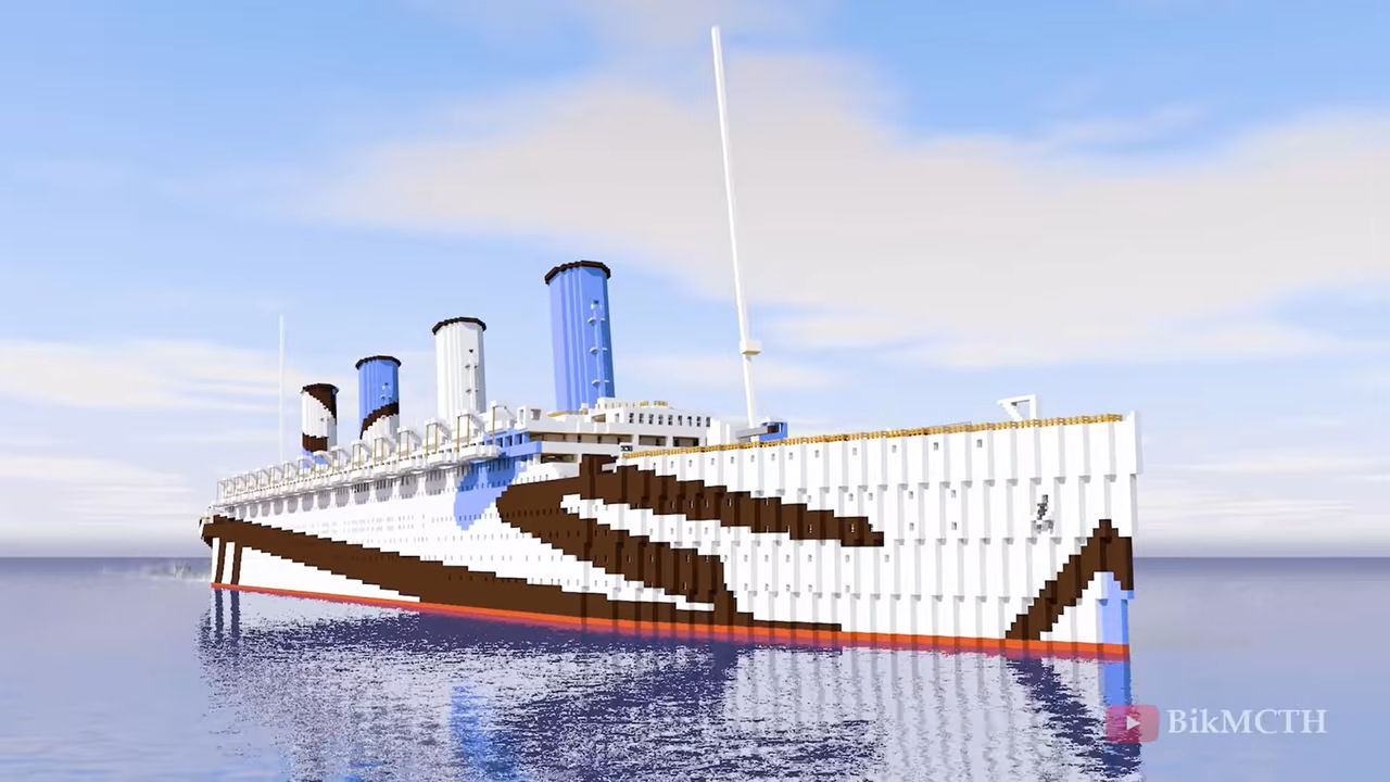 Minecraft, RMS Olympic (WW1) part 1. by WorldOfPeter12 on DeviantArt