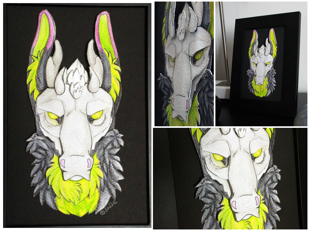 Commissions: 3D - Portrait - Phantom by SaQe