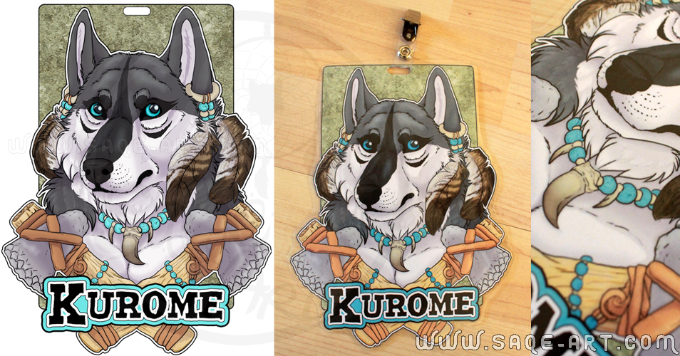 Commissions: Kurome - badge by SaQe