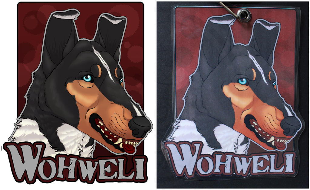 Commissions: Wohweli - badge by SaQe