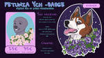 YCH: Petunia badge