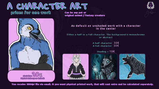 Commissions: Character Art is available!