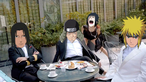 Sasuke y los Hokages