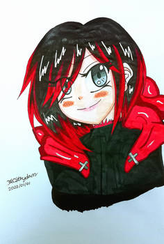 Traditional Doodle - Ruby Rose!