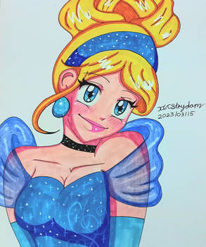 Traditional Doodle - Cinderella!