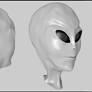 Alien Head Model