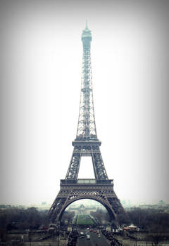 Eiffel Tower in Winter