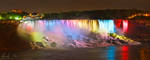Niagara Falls at night by Nightline