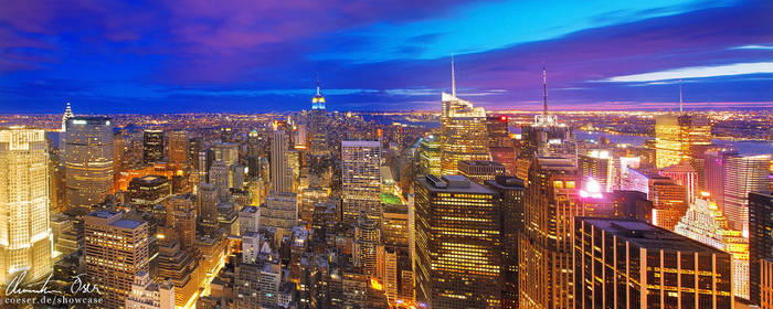 Magic skyline of New York 2