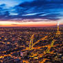Paris Cityscape Panorama