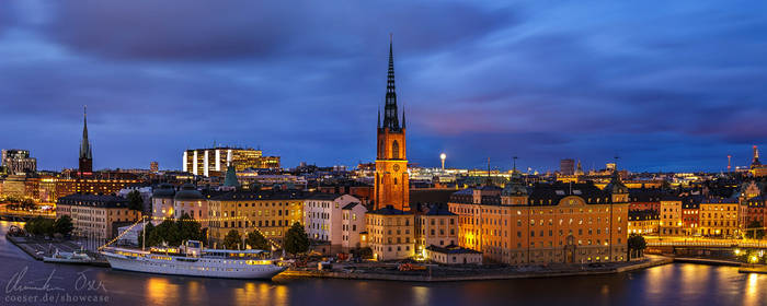 Stockholm Cityscape Panorama