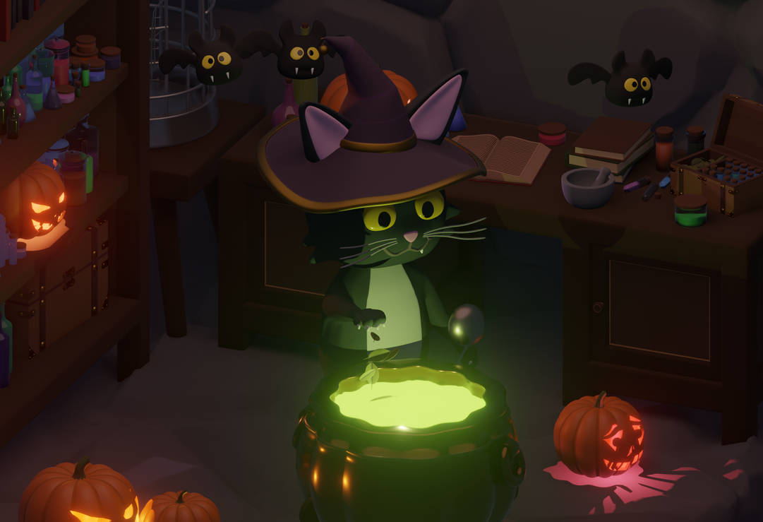 Magical Cat Elixir p3 by dykayahoda on DeviantArt