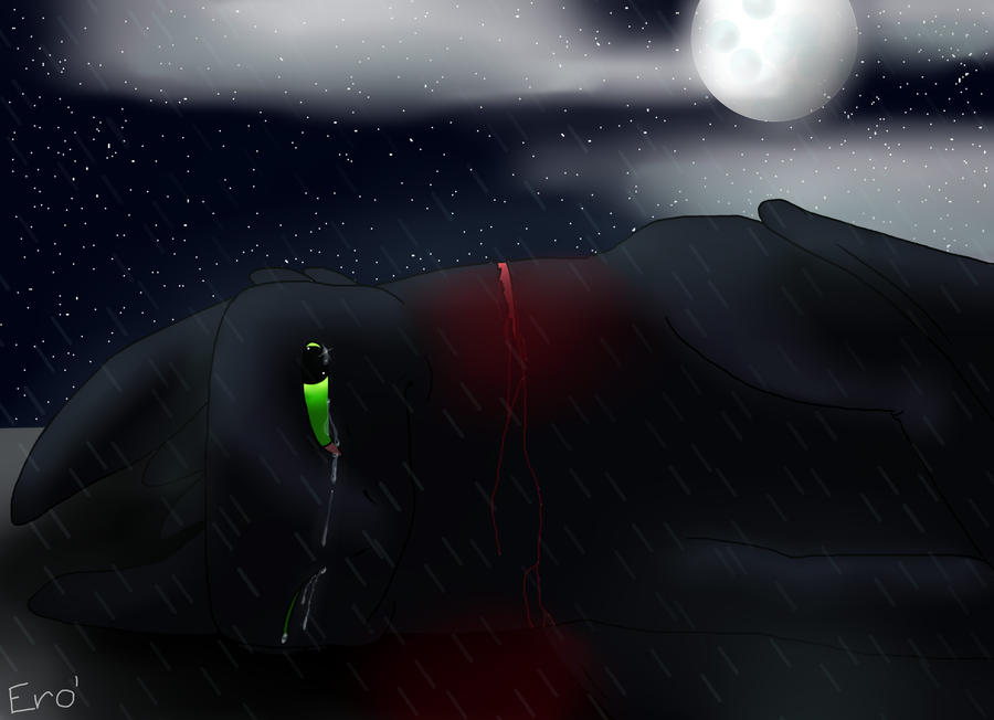 Toothless's dead by ScalyFloof on DeviantArt