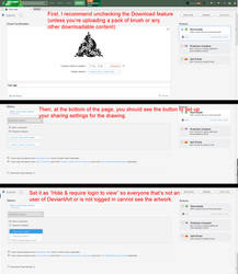 How to protect your artwork on DeviantArt