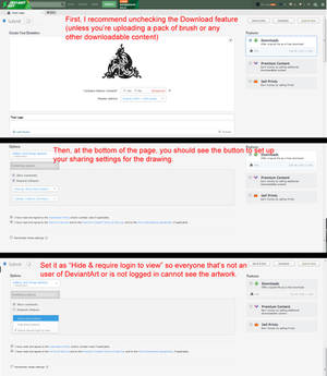 How to protect your artwork on DeviantArt