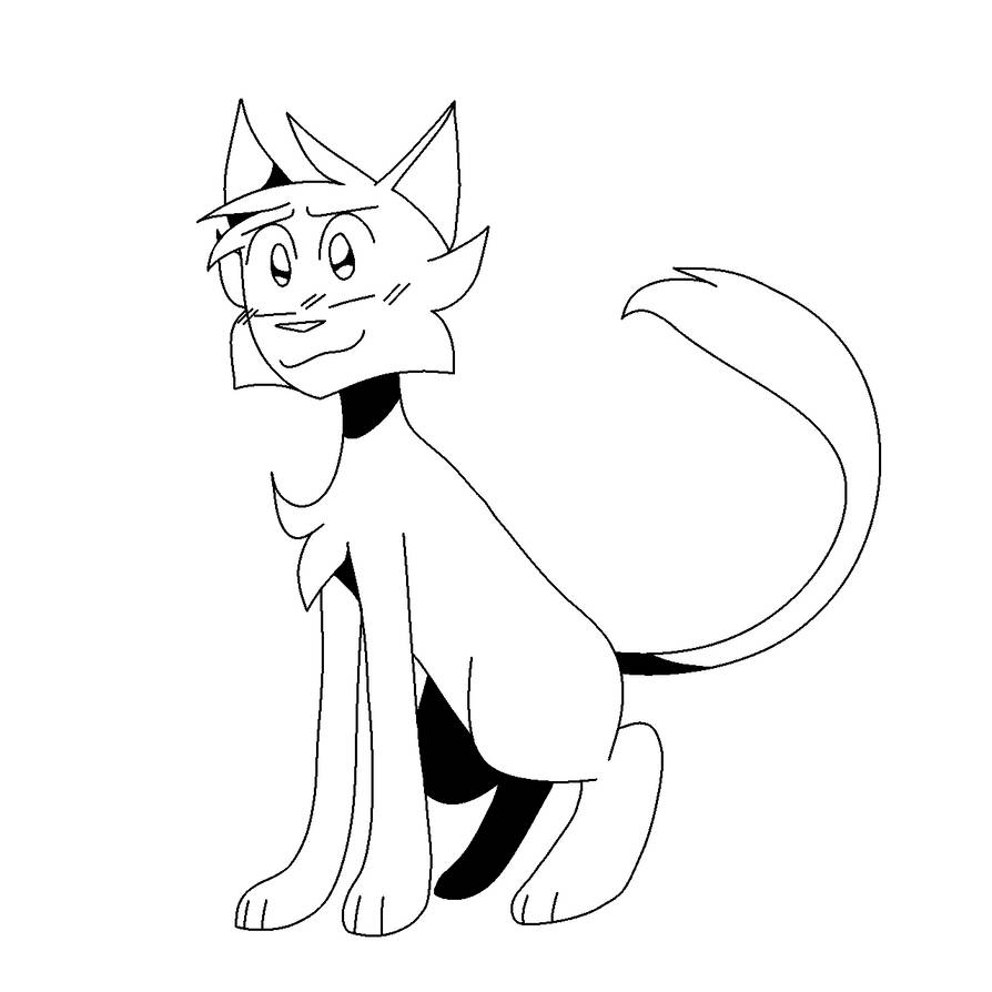 Cat base by fabled-skies on DeviantArt