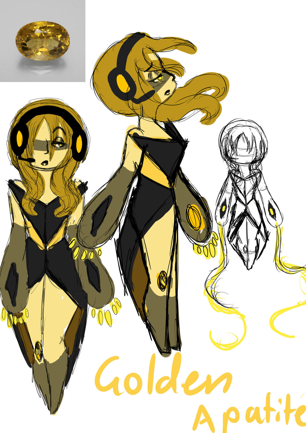 Gemsona: Golden Apatite