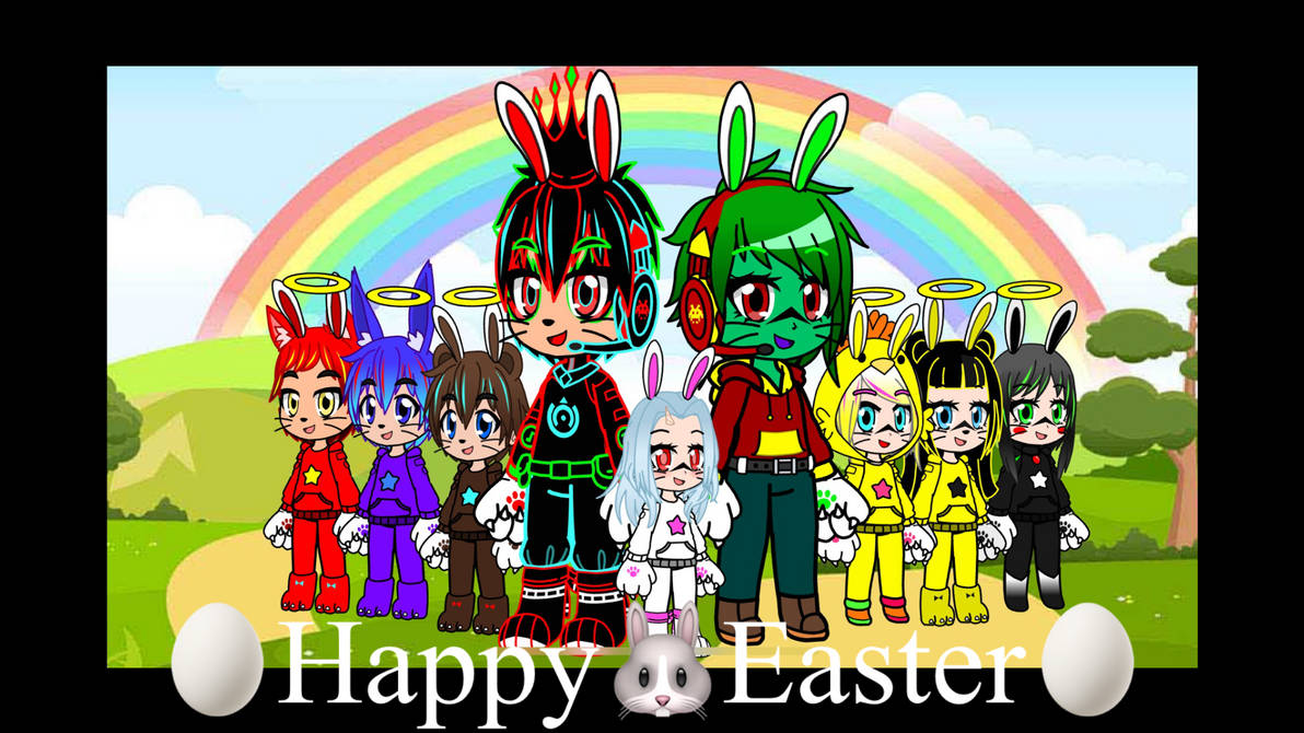 Happy Easter Everyone by GamerKingTheSkunk0x0 on DeviantArt