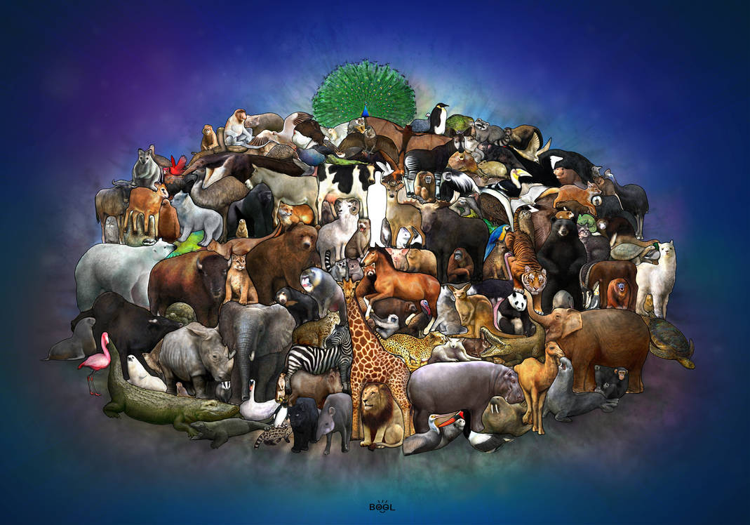 Interlocking Animals by BobbyBobby85 on DeviantArt